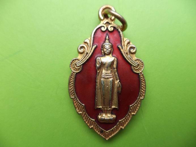 พระร่วงโรจน์ฤทธิ์ลงยาสีแดง นครปฐม เคาะเดียวครับ