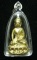 หลวงปู่ครูบาอิน พระกริ่งยอดนิยม รุ่นไจยะเบงชร ปัดผิว สภาพสวย เบอร์ ๙๐ 
