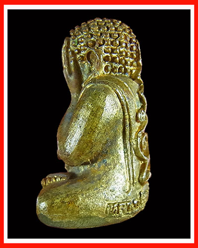 **จัดไปเคาะเดียวแดง**/พระปิดตา หลวงปู่หมุน ฐิตสีโล เสาร์5 รุ่น อุดมโชค เนื้อทองผสมฉนวนพระบูชา ปี 43