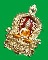 พระพุทธโสธร รุ่นเจริญพร กรรมการหลังเลียบ พิมพ์เล็ก เนื้อทองระฆังลงยา สีแดง หมายเลข ๙๓