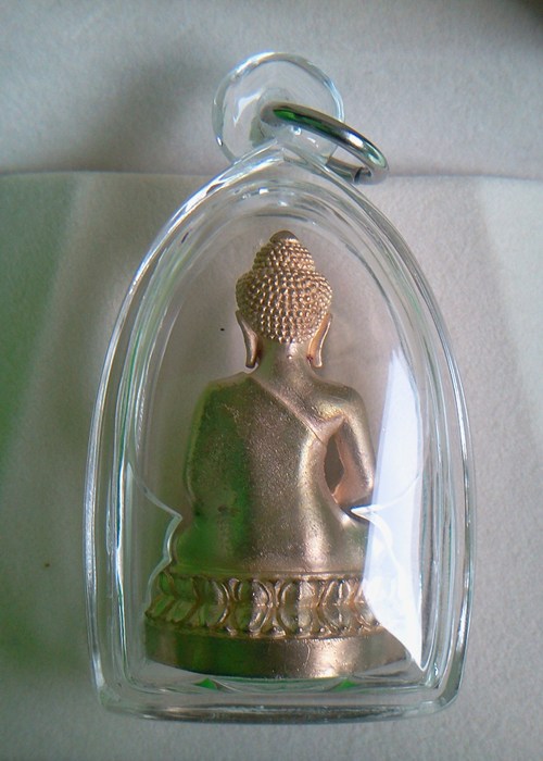 พระกริ่งนิรันตราย เลี่ยมพร้อมใช้+กล่องนอก+กล่องใน (เฉพาะข้าราชการตำรวจ)