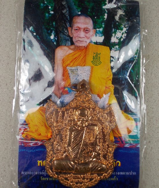 เหรียญพระนารายณ์แปลงรูป หลวงปู่กาหลง ไตรมาศ ๔๙