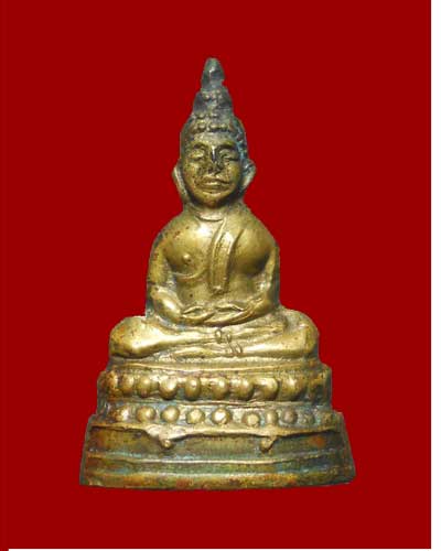 พระชัยวัฒน์นิรโรคันตราย (ชัยวัฒน์สี่มุมเมือง) อาจารย์นำ วัดดอนศาลา พ.ศ. 2512