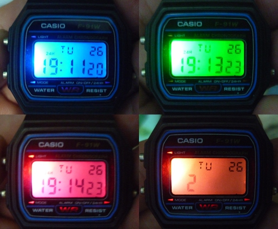 นาฬิกาข้อมือ ดิจิตอล casio รุ่น F-91W สุดคลาสสิค (รายละเอียดด้านในครับ)