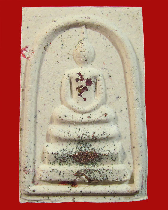 พระสมเด็จไจยะเบงชร หลวงปู่ครูบาอิน อินโท หลังยันต์ฟ้าฟีก # 5 (ไม่มีกล่อง)