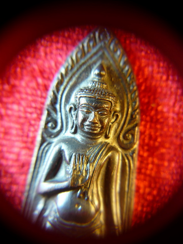 ((( แท้แต่ไกลลล ))) พระร่วงยืน ยุทธหัตถี เนื้อทองแดง ปี 2513 วัดป่าเลไลย์ สุพรรณบุรี พร้อมบัตรรับรอง