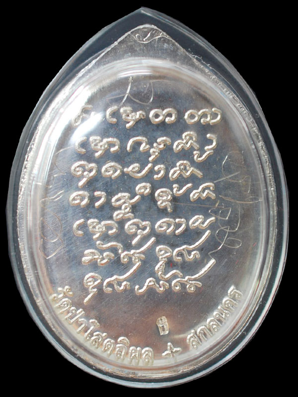 เหรียญ 80 ปี หลวงปู่บุญหนา ธมมฺธินโน เนื้อเงิน มีจาร (1)