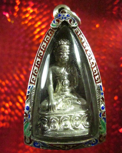 ตลับเงินลงยา ( พระกริ่ง )
