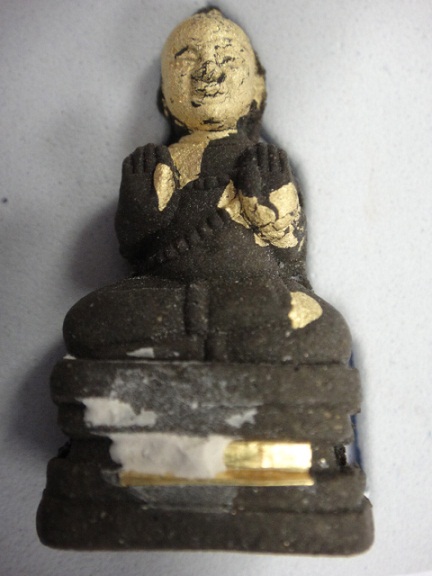พรายกุมารทองเนื้อว่านไพรดำ ตะกรุดทองคำ ปี 52 สร้างน้อย หลวงพ่อสาคร วัดหนองกรับ จ.ระยอง