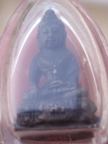 ***เคาะเดียวแดง***พระกริ่งเล็ก หลวงปู่มา ญาณวโร วัดป่าสันติวิเวก ร้อยเอ็ด (พร้อมเลี่ยม) กริ่งดังชัด
