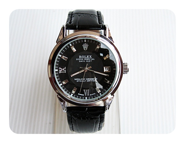 นาฬิกา ROLEX สายหนัง เคาะเดียว