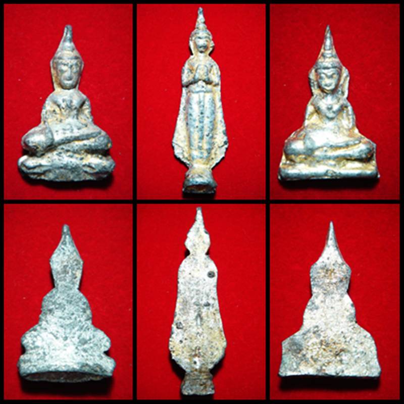 พระชินกรุวัดเกาะ(วัดสัมพันธวงศ์) 3 องค์