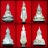 พระชินกรุวัดเกาะ(วัดสัมพันธวงศ์) 3 องค์