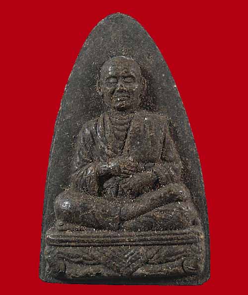 สมเด็จพระพุฒาจารย์ (โต) เนื้อผงดำ ไม่ทราบวัด เคาะเดียว