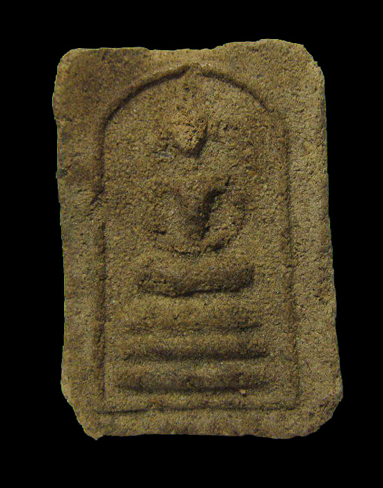 พระสมเด็จหูบายศรีผงว่าน ไม่ทราบที่ครับ (องค์พระ 2.3 x 3.4 cm)..เริ่ม20บาท/.(04/เม.ย--29)