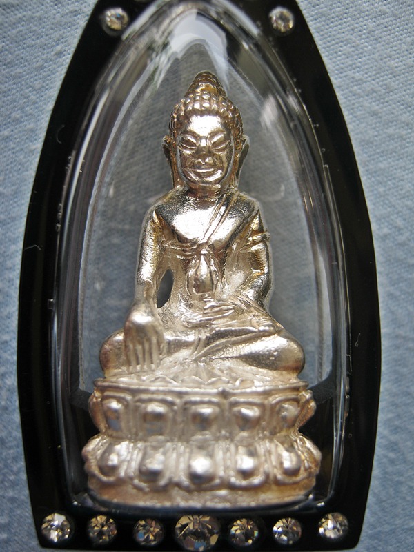 พระกริ่งสัมฤทธิ์ผลเนื้อเงิน เสาร์๕ มหาเศรษฐี หลวงปู่หมุน