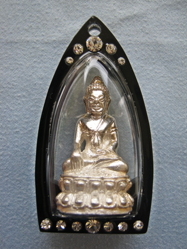 พระกริ่งสัมฤทธิ์ผลเนื้อเงิน เสาร์๕ มหาเศรษฐี หลวงปู่หมุน