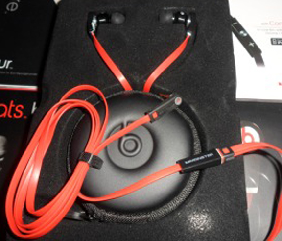 หูฟัง MONSTER ฺBEATS TOUR OEM สีแดง-ดำ ยกกล่อง