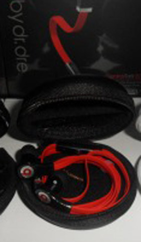 หูฟัง MONSTER ฺBEATS TOUR OEM สีแดง-ดำ ยกกล่อง