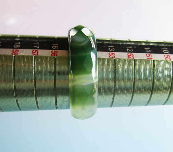 แหวน Moss Agate หินแห่งการหยั่งรู้