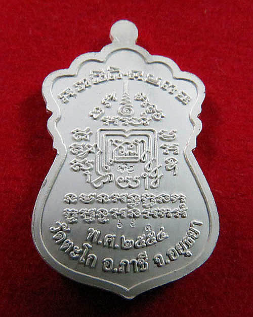 เหรียญหลวงพ่อรวยวัดตะโก เสมาบารมี ปี2554