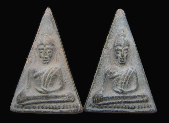 ### เคาะเดียว ### พระอู่ทองออกศึก สุพรรณบุรี พิมพ์นางพญา คู่ที่ 1