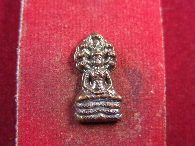 "จ่าสันต์" แดงเคาะเดียว/หลวงปู่สวาท พระนาคปรกใบมะขาม รุ่นแรก วัดอ่าวหมู อ.แหลมสิงห์ จ.จันทบุรี