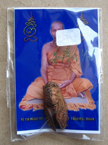 พญาจั๊กจั่น มหาลาภ ท่านพ่ออาด วัดตะพุนทอง จ.ระยอง ปี 2551