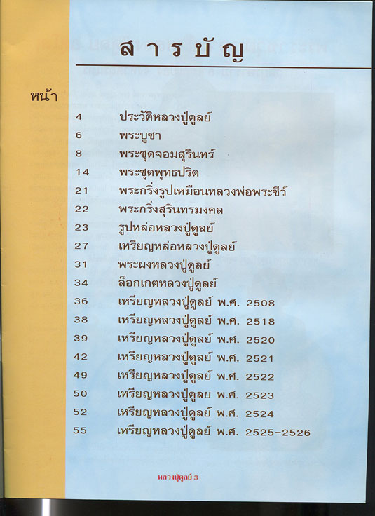 หนังสือ ชีวประวัติและวัตถุมงคลยอดนิยม หลวงปู่ดูลย์ วัดบูรพาราม จ.สุรินทร์