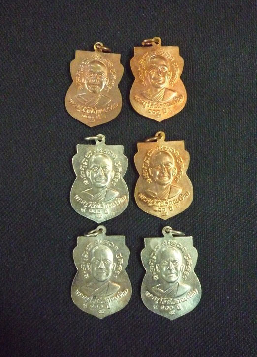 เคาะเดียว..เหรียญเสมา100ปีหลวงพ่อทวด วัดช้างให้ รุ่น เสาร์มหามงคล ((6เหรียญ))