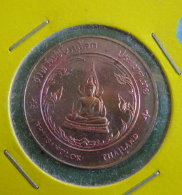 เหรียญตราประจำจังหวัดพิษณุโลก เนื้อทองแดง