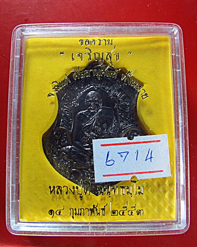 เหรียญเจริญสุข  หลวงปู่ตี๋  วัดท่ามะกรูด