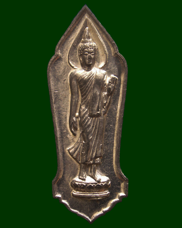 คัดสวยผิวเดิม มีหน้าตา !! พระลีลา 25 พุทธศตวรรษ เนื้อชิน (1)