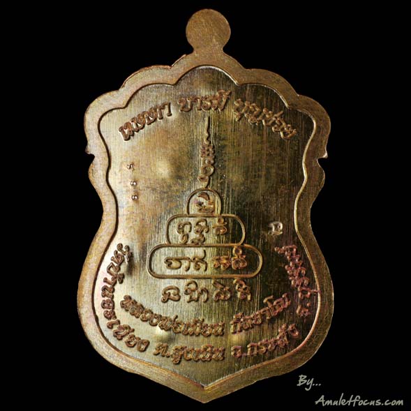 เหรียญเสมา หลวงพ่อเมียน รุ่น บารมีบุญช่วย ออกวัดจะเนียงวนาราม ปี ๕๖ เนื้อทองแดง หมายเลข ๕๙๙