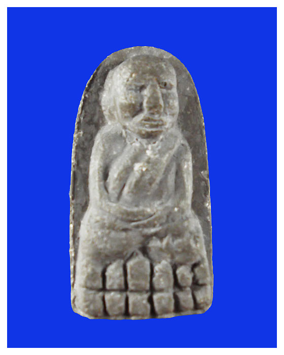 พระเนื้อว่านหลวงปู่ทวด/หลวงปู่หมุนวัดบ้านจานปี2542องค์ที่3