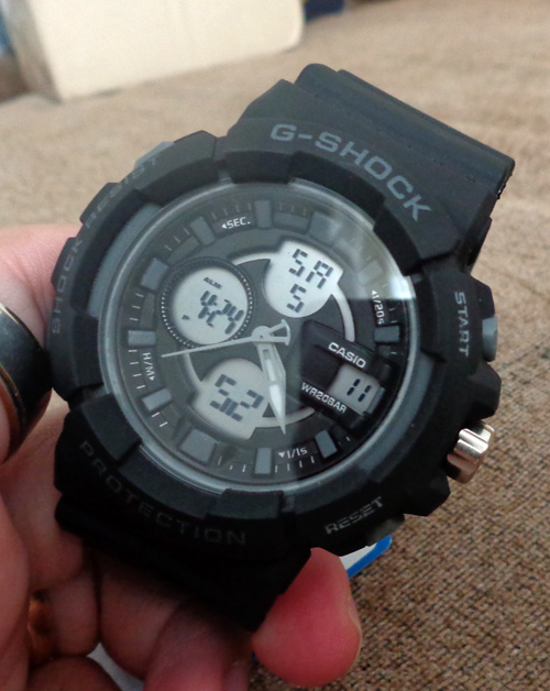 นาฬิกา CASIO G-SHOCK สีดำ