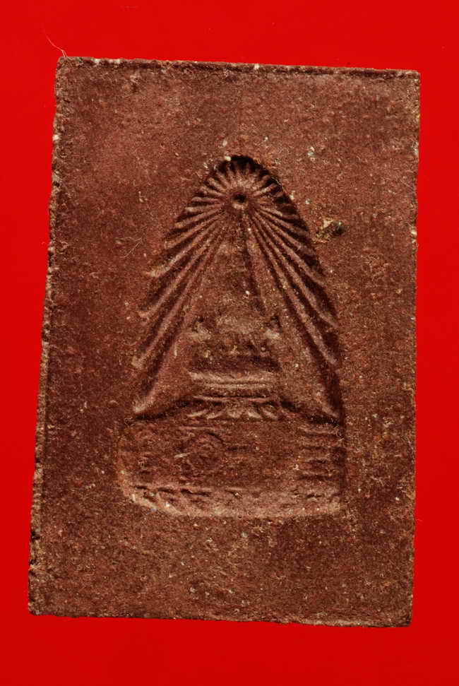 สมเด็จรุ่นแรก แจกกรรมการ วัดพระพุทธบาท สระบุรี หลังจุลมงกุฎ  ปี2512-15 +กล่องเดิมจากวัด