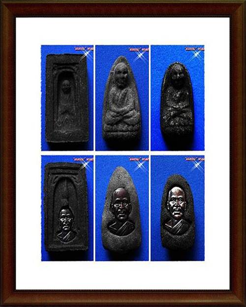 หลวงปู่ทวดเนื้อว่าน ชุดใหญ่ 3 องค์ รุ่น ๑๐๐ ปี อาจารย์ทิม พร้อมกล่องเดิม