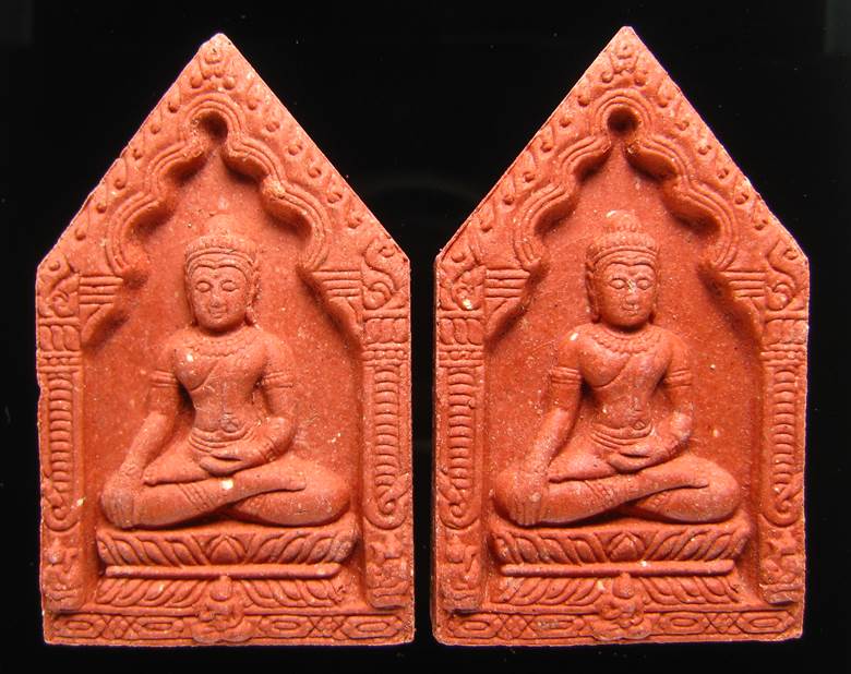 **ทีเดียว 2 องค์ พระขุนแผน หลวงปู่หงษ์ วัดเพชรบุรี สวยๆ เคาะเดียวแดง**BM52
