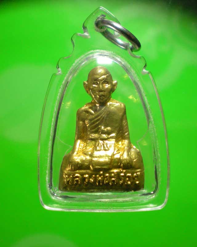 พระรูปหล่อปั้มครูบาสร้อย จ.ตาก รุ่นแรก สวยเดิมๆ 