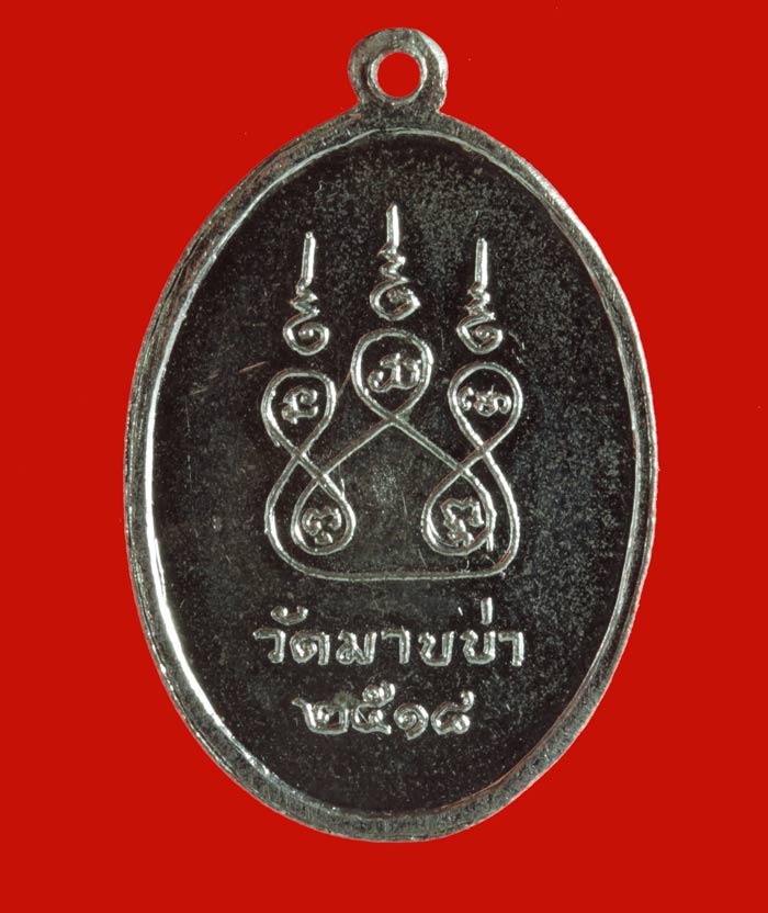 เหรียญพระครูพิพิธวรญาณ(พ่อชืน)วัดมาบข่า ระยอง ปี ๒๕๑๘ 1