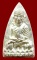 หลวงปู่ทวดหลังเตารีดหล่อโบราณวัดบวรนิเวศวิหาร เนื้อนวะโลหะแก่เงิน 12 โค๊ด หมายเลข 766 ปี 43