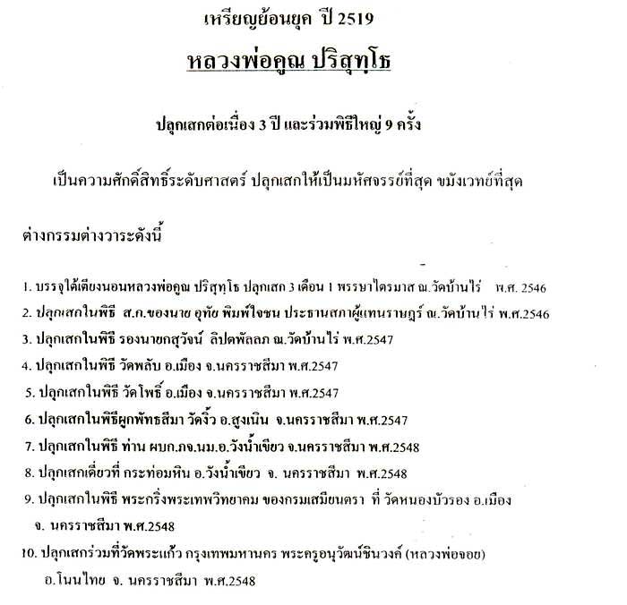 ***สร้างบารมีย้อนยุคปี 19 รุ่นแรก *** หลวงพ่อคูณ วัดบ้านไร่ โค๊ดเงิน( เหรียญจารสวยๆ)