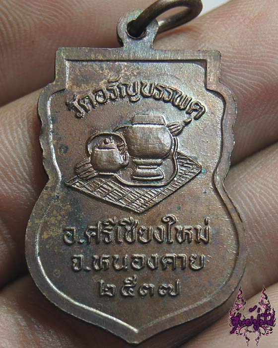 เหรียญหลวงปู่เหรียญ วรลาโภ วัดอรัญบรรพต ปี2537 เคาะเดียวครับ