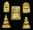 **พระเบญจภาคี ญสส.87 เนื้อสำริดกะหลั่ยทอง ปลุกเศก 9 วาระ เคาะเดียวแดง**BT71
