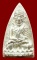 หลวงปู่ทวดหลังเตารีดหล่อโบราณวัดบวรนิเวศวิหาร เนื้อนวะโลหะแก่เงิน 12 โค๊ด หมายเลข 803 ปี 43