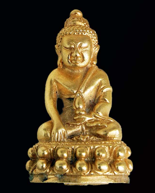 พระกริ่งญาณวโร หลวงปู่มา ญาณวโร 2537 ทองคำ