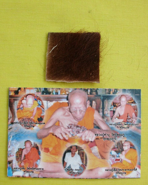 แผ่นหนังเสือพยัคราช ๕ มหาอำนาจ ล.ป.คำบุ "รุ่นเสาร์๕" ปี53 หมายเลข122