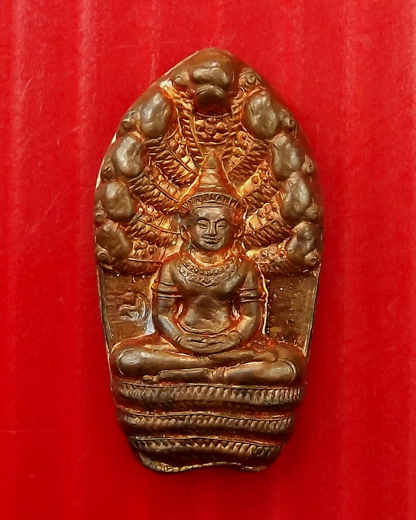 พระนาคปรกรุ่นแรก หลวงปู่เกลี้ยง เตชธัมโม ปี46 วัดศรีธาตุ จ.ศรีสะเกษ
