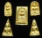 **พระเบญจภาคี ญสส.87 เนื้อสำริดกะหลั่ยทอง ปลุกเศก 9 วาระ เคาะเดียวแดง**BU41